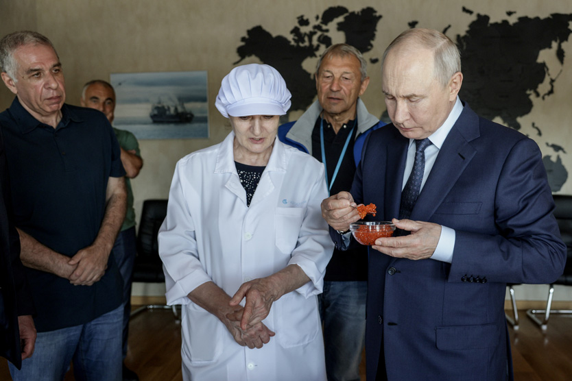 Путин на Курильских островах