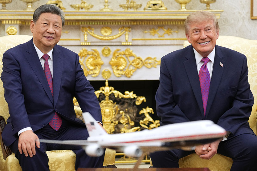 Дональд Трамп и Си Цзиньпин