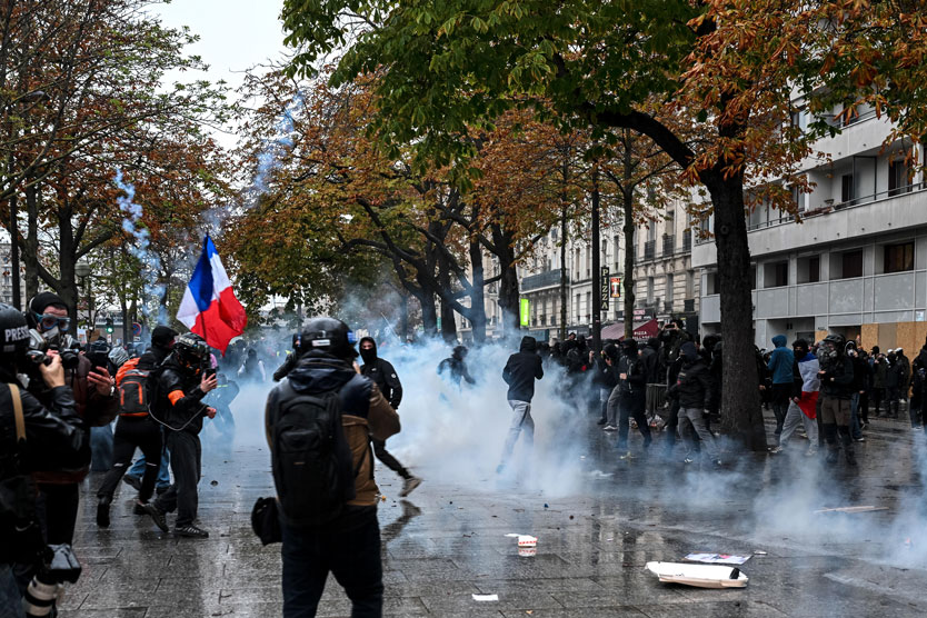Протесты во Франции